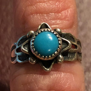 Tourquoise and Sterling Silver Ring